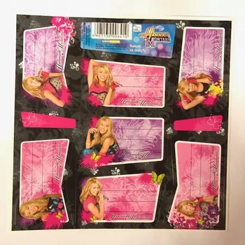 samolepka SAMOLEPKY NA SEŠIT HANNAH MONTANA DERFORM