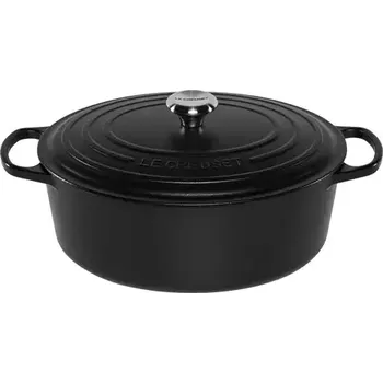 Hrnec Le Creuset Signature Oválný hrnec s poklicí 33 cm černá (21178330000430)