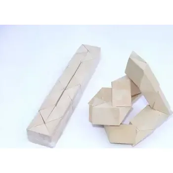 Hlavolam Česká dřevěná hračka Dřevěný hlavolam had přírodní (CH1HP)