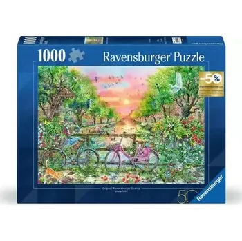 Puzzle Ravensburger Kreslený Amsterdam (120010890)
