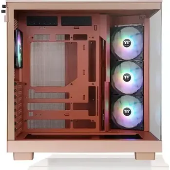 PC skříň Thermaltake View 380 XL TG ARGB hnědá (CA-11E-00MGWN-00)