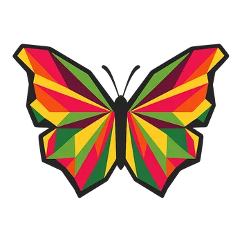 kreativní sada Motýl – Kreativní 3D skládačka k vybarvení