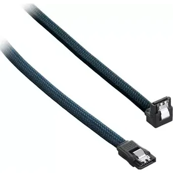 Kabel do PC CableMod ModMesh Pravoúhlý SATA 3 Kabel 60cm - zelená (CM-CAB-RSAT-N60KG-R)