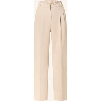 Dámské kalhoty Mrs & Hugs Dámské Marlene Kalhoty, béžová, 38