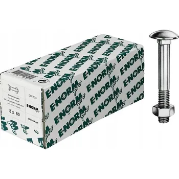 Šroub Zámkové šrouby DIN603 s maticí M5x60mm, 200 ks