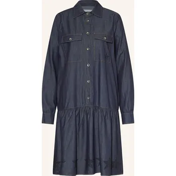 Dámské šaty Grace Dámské Košilové Šaty V Džínovém Vzhledu S Ozdobnými...