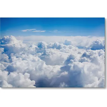 Obraz Obraz na plátně NEBE S NADÝCHANÝMI MRAKY 30 x 20 cm
