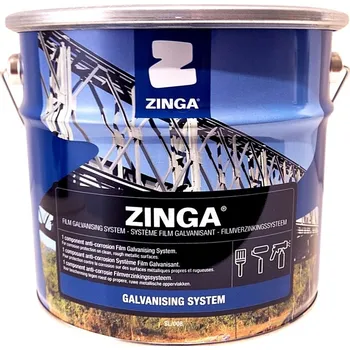 barva na kov ZINGA® Zinkový antikorozní nátěr na kov Hmotnost: 5 kg