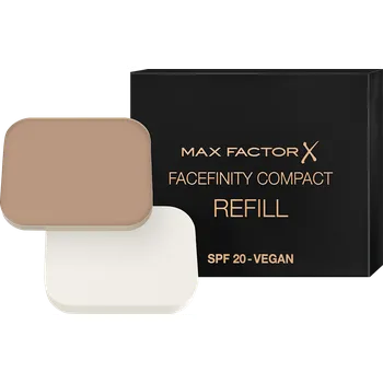 Pudr MAX FACTOR náhradní náplň do kompaktního pudru Facefinity 040 Creamy Ivory
