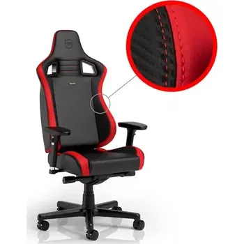 Herní židle noblechairs EPIC Compact černo-červená (NBL-ECC-PU-RED)