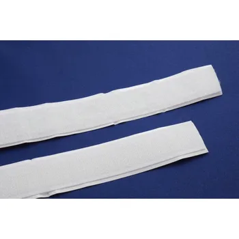 Zip Suchý zip samolepící šíře 2 cm - bílý