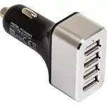RealPower 195445 USB nabíječka do auta černá (4040895954459)