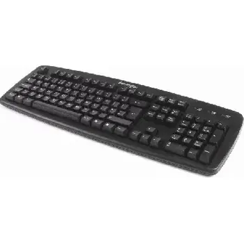 Klávesnice Kensington klávesnice ValuKeyboard, UK layout - černá (1500109)
