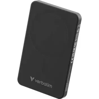 Powerbanka Verbatim Charge 'n' Go Essentials Magnetická bezdrátová powerbanka 5000mAh černá (32225)