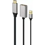 Gembird adaptér HDMI (M) na DisplayPort (F) 0.10m (A-HDMIM-DPF-02)