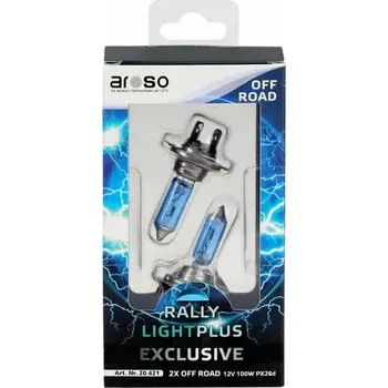Autožárovka Aroso Autožárovky Off Road H7 12V 100W PX26d sada 2ks (20.421)