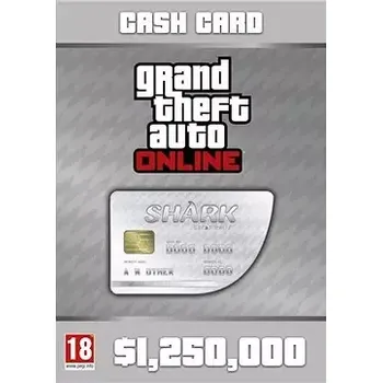 Hra pro Xbox XONE Grand Theft Auto Online: Great White Shark Cash Card (7F6-00003)
