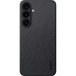 Pitaka Ultra-Slim Case ochranné pouzdro pro Samsung Galaxy S25 Black/Grey (Twill) (KS2501)