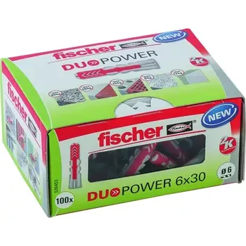 fischer DuoPower 6x30 LD hmoždinky 100 ks (535453)
