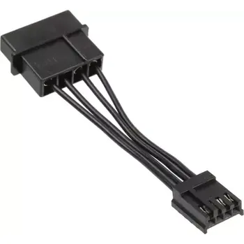 Počítačový zdroj Kolink Adaptér 4-pin Molex na disketu 5cm černá (KL-AC-MF01)