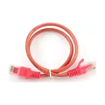 Síťový kabel Gembird UTP CAT5E 0.5 m červená (PP12-0.5M/R)