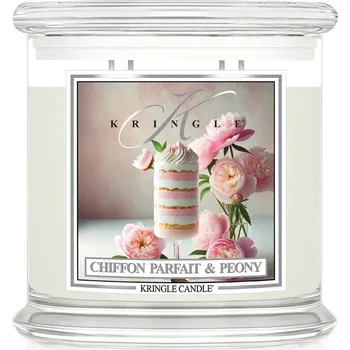 Svíčka Kringle Candle XL svíčka Chiffon Parfait & Peony, 907 g