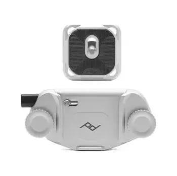 Peak Design Capture (v3) silver - Standard plate - rychloupínací destička (CP-S-3)