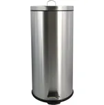 MSV pedálový odpadkový koš 30 L kartáčovaná nerez ocel (3700703901570)