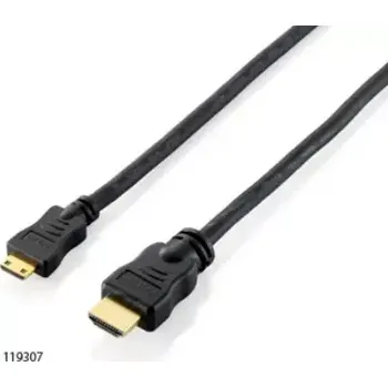 Video kabel equip HighSpeed HDMI to miniHDMI Adapter Cable, M-M 2,0m (119307)