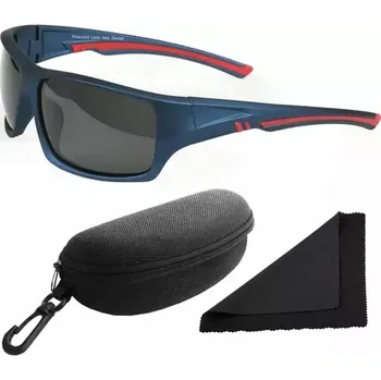 Sluneční brýle Polarized Brýle sluneční 247 - obroučky modré-červené (56.029)