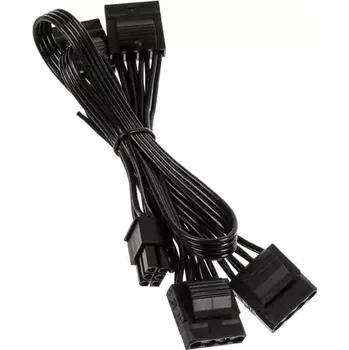 Počítačový zdroj Kolink Kabel 1x 6-Pin na 4x 4-Pin Molex 75cm černá (KL-CPL-MXC)