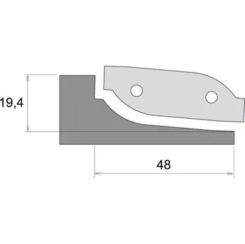 Fréza IGM C/50x16x2mm profilový nůž TC, F631-091123