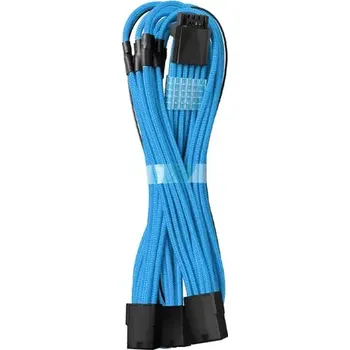 Kabel do PC CableMod PRO ModMesh 8-Pin PCIe Trojtý prodlužovací kabel 45 cm - modrá (CM-PCAB-16P3-N45KLB-5PC-R)