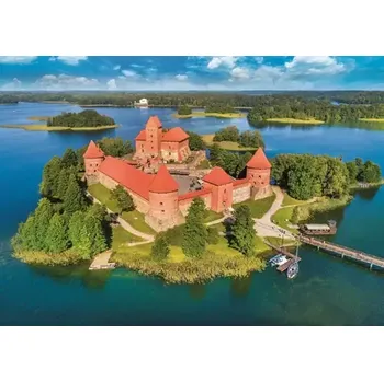 Puzzle Trefl - Puzzle - Hrad Trakai, Litva (10664)