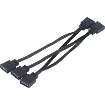 LED páska AKASA - 4-in-1 RGB LED 40 cm (AK-CBLD05-40BK)