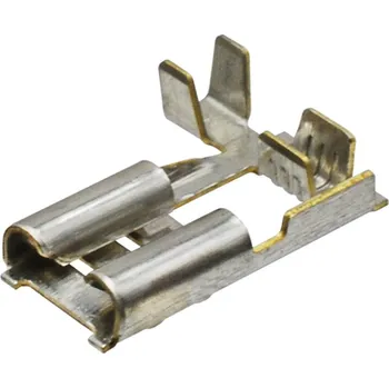 Auto elektroinstalace Konektor dutinka 6,3mm boční, kabel 0,5-1,5mm², balení 100ks<br />Výrobce: IMP - 427815