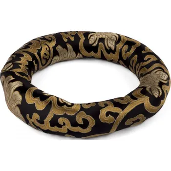 Polštářek pod tibetskou mísu ø 20 cm černý (vhodný na mísu o průměru cca 25 cm a více)