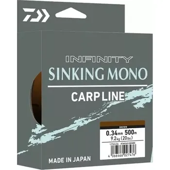 Daiwa Vlasec Infinity Sinking Mono Brown 500m 0,370mm (12765-037)