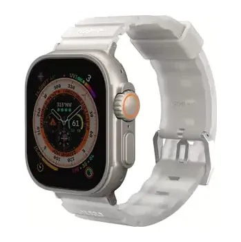 Řemínek na hodinky SKINARMA SHOKKU řemínek pro Apple Watch Ultra 49 mm Apple Watch 45/44/42 mm bílá (8886461243017)
