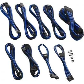 Kabel do PC CableMod PRO ModMesh C-Series Kabel Kit pro Corsair AXi HXi RM - černo-modrá (CM-PCSI-FKIT-NKKB-R)