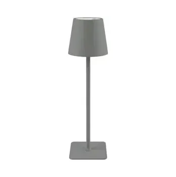Lampička Classbach TL 4025 LED dobíjecí stolní lampa, šedá