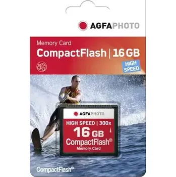 Paměťová karta AgfaPhoto Compact Flash 300x CF 16GB (10434)