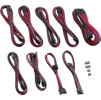 Kabel do PC CableMod PRO ModMesh RT-Series Kabel Kits pro ASUS ROG Seasonic - černo-červená (CM-PRTS-FKIT-NKCR-R)