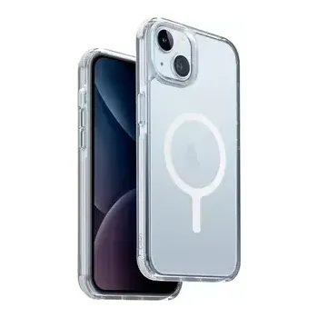 Pouzdro na mobilní telefon Uniq Combat MagClick ochranný kryt na Apple iPhone 15 Plus Blanc (bílá) (8886463686584)