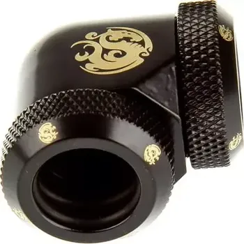 BitsPower Multi-Link úhlový adaptér 90° 12 mm HardTube 12mm HardTube matná černá (BP-MBE90DML)