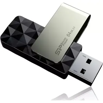 USB flash disk Silicon Power Blaze B30 64GB černá (SP064GBUF3B30V1K)