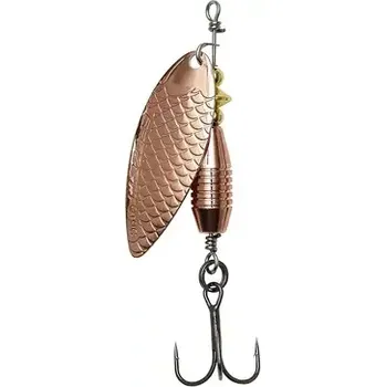Umělá nástraha Effzett Třpytka Fast Water Spinner 10g Velikost 3 Copper (66568)