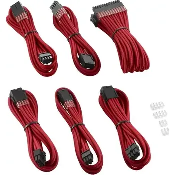 Kabel do PC CableMod PRO ModMesh Kabel Extension Kit - červená (CM-PCAB-BKIT-NKR-3PC-R)