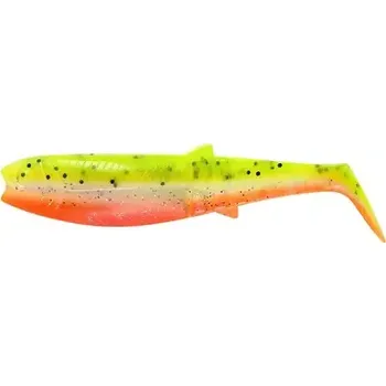 Umělá nástraha Savage Gear Gumová nástraha Cannibal Shad 10cm 9g Lemon Cracker Fluo 5ks (77142)