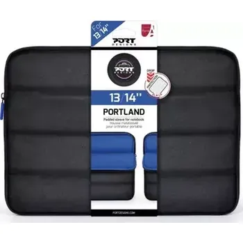 brašna na notebook PORT DESIGNS Portland pouzdro na notebook 13/14" černá (105219-PD)
